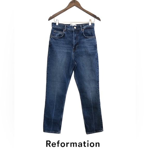 Reformation Liza High Rise Straight Jeans NWOT Size 29 - Picture 4 of 11